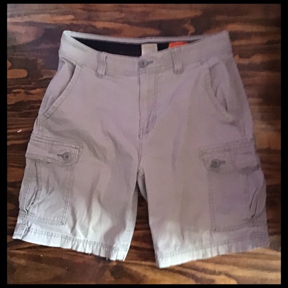 st john's bay men's cargo shorts comfort stretch